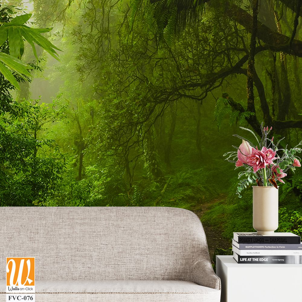 A jungle landscape with a bamboo forest Wallpaper [WP-FVC-076]