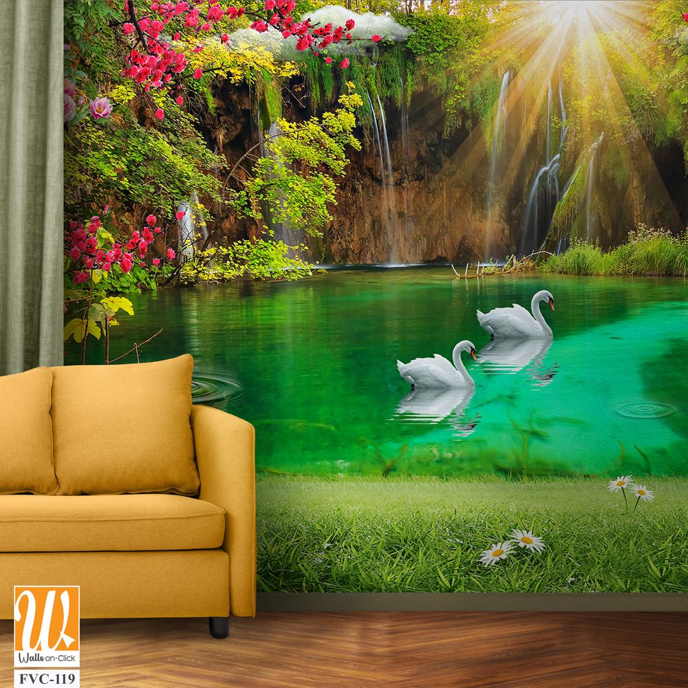 Lake in paradise Wallpaper [WP-FVC-119]