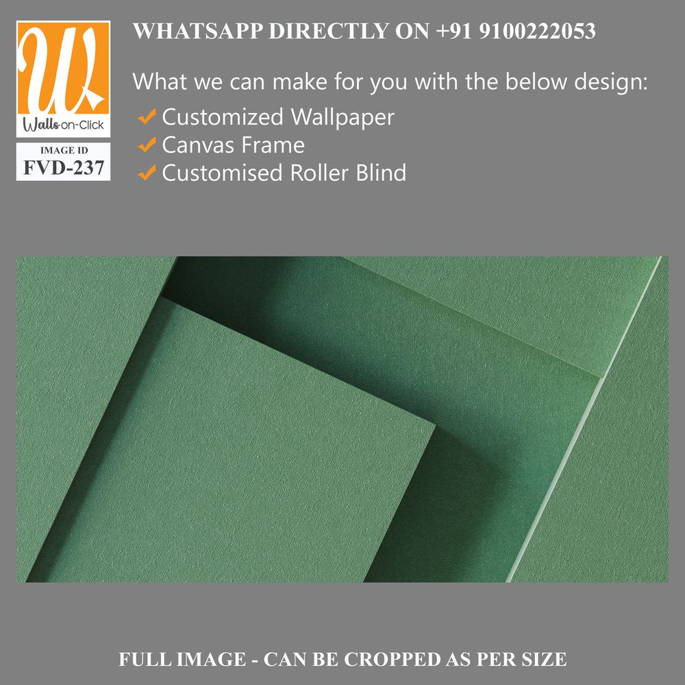 Green color geometric design [WP-FVD-237]