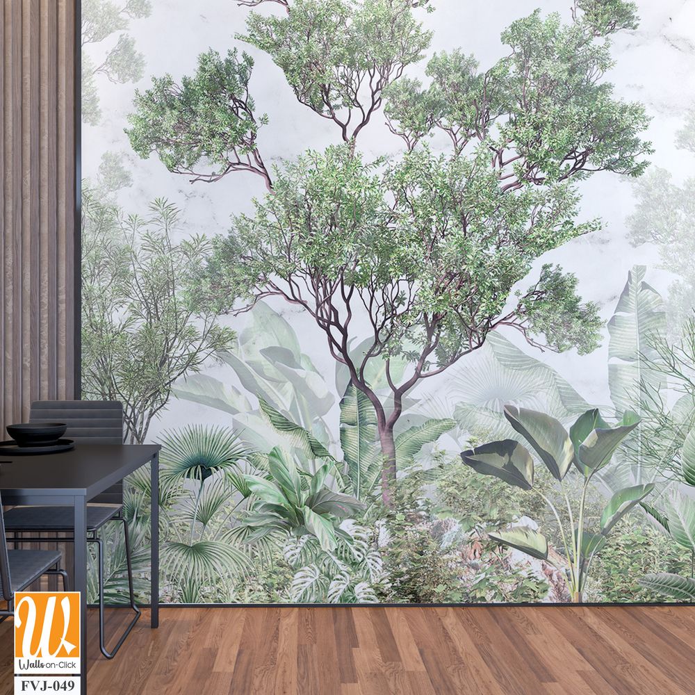 Lush foliage of a tropical forest [WP-FVJ-049]