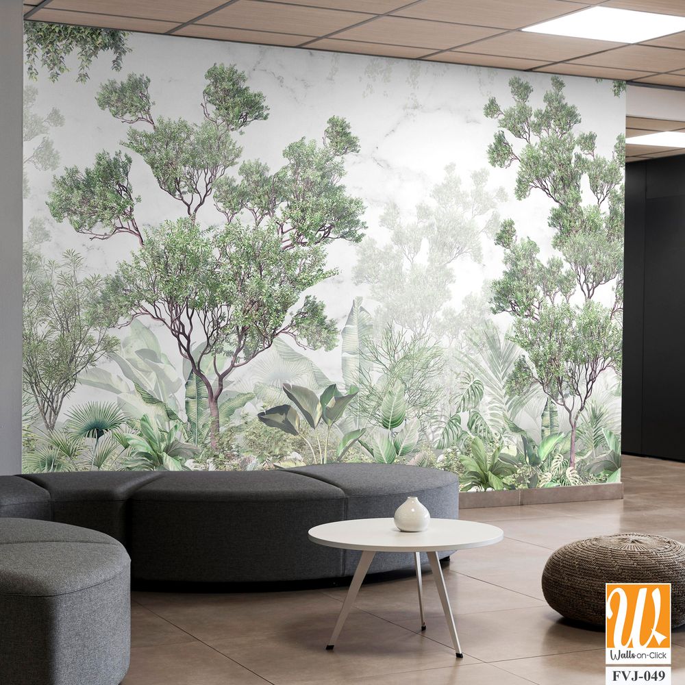 Lush foliage of a tropical forest [WP-FVJ-049]