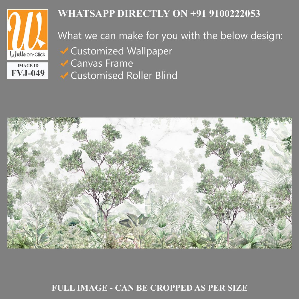 Lush foliage of a tropical forest [WP-FVJ-049]