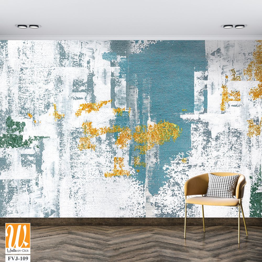 Abstract design with a distressed and worn texture [WP-FVJ-109]