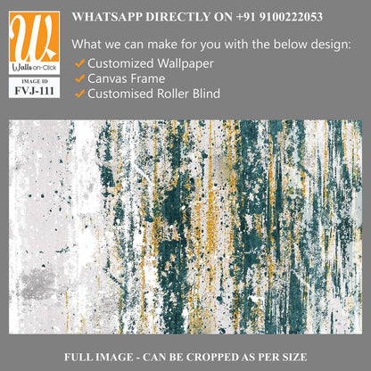 Abstract grunge texture with green, white, and gold colors [WP-FVJ-111]