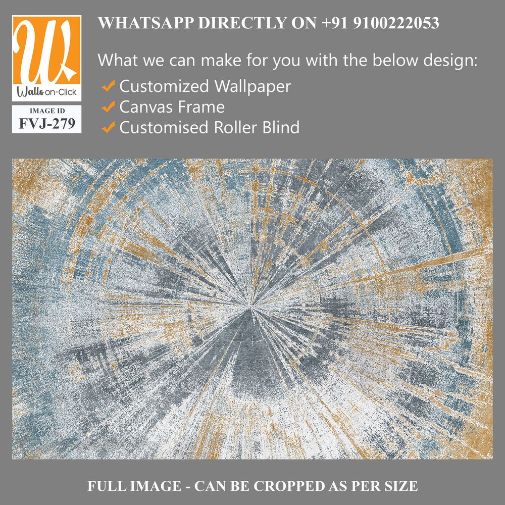 Grunge circular pattern on a gray-blue background [WP-FVJ-279]