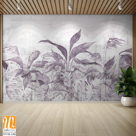 Watercolor painting of tropical plants [WP-FVM-130]