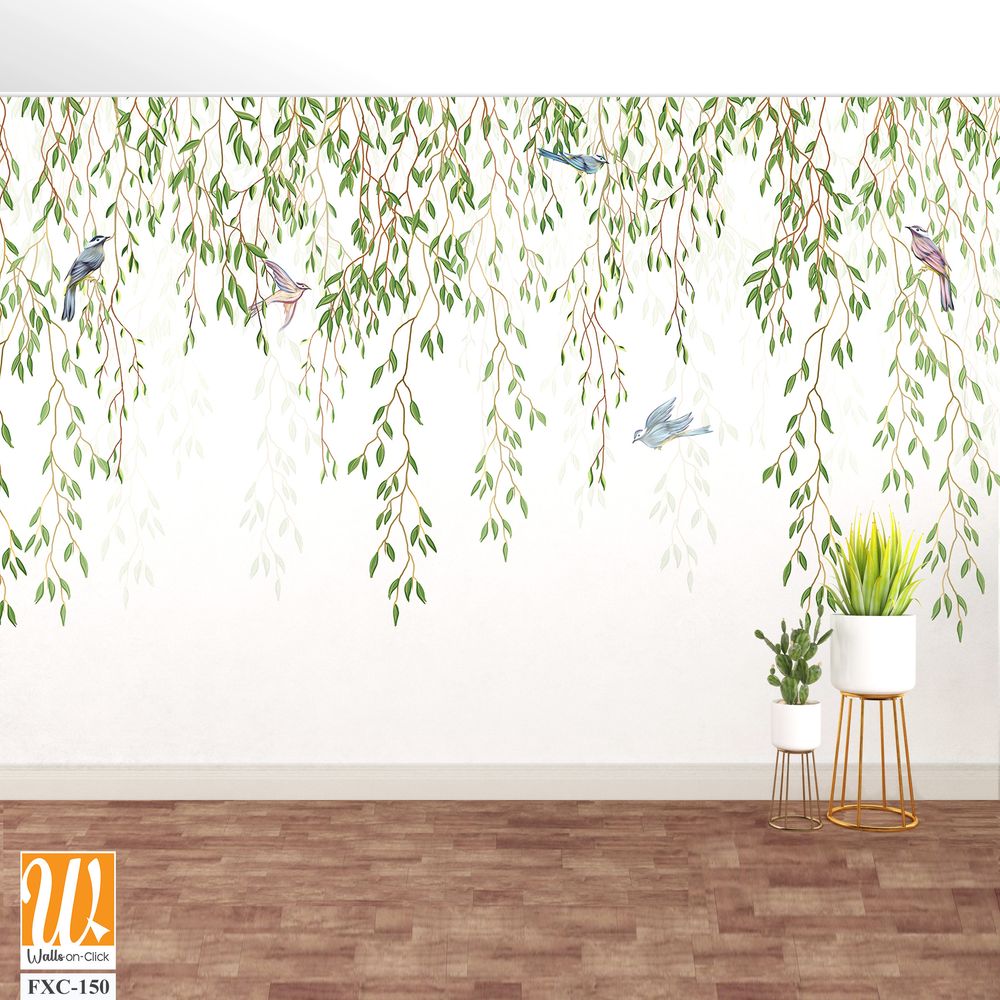 Willow tree branch hanging down Wallpaper [WP-FXC-150]