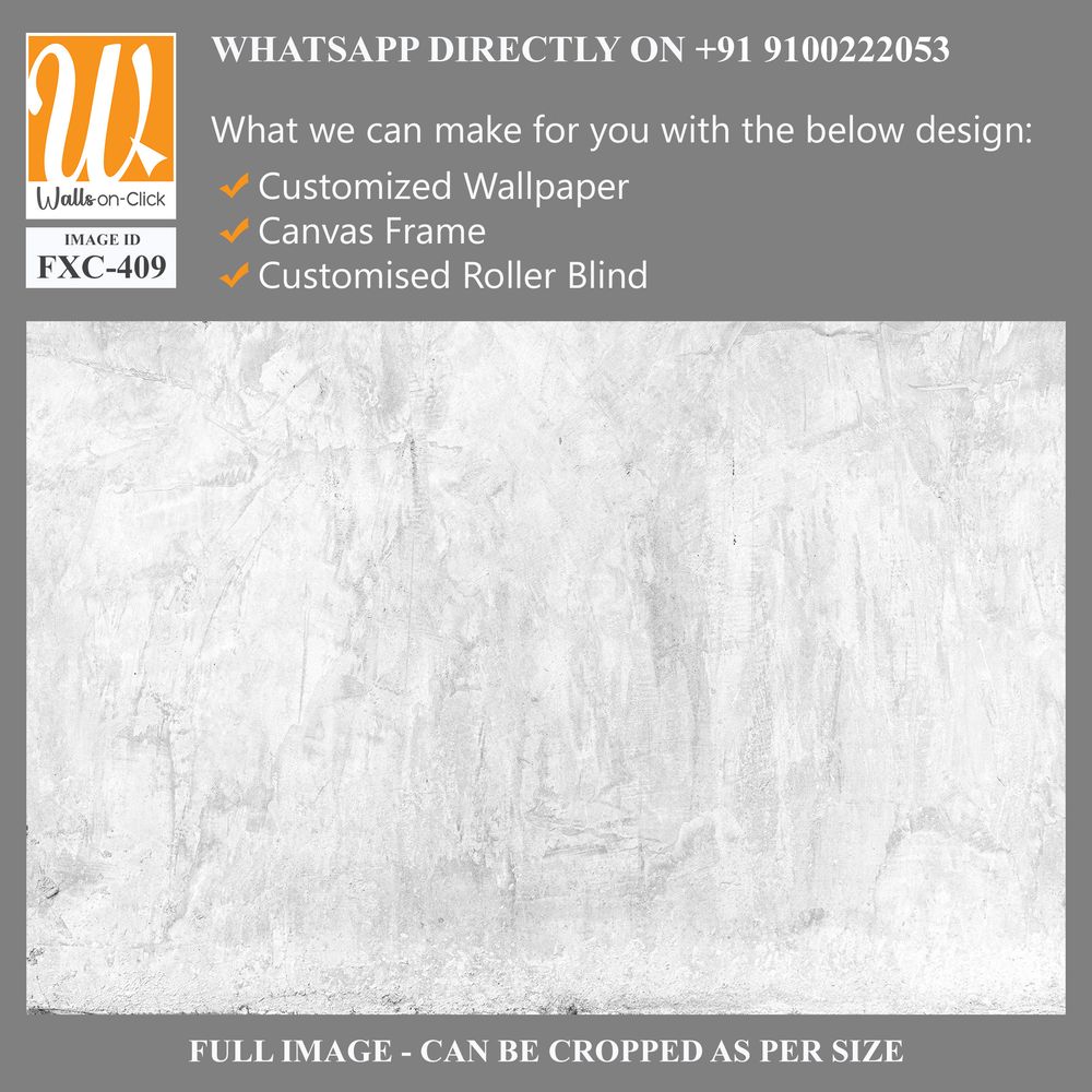 White grunge texture background, rough concrete wall [WP-FXC-409]