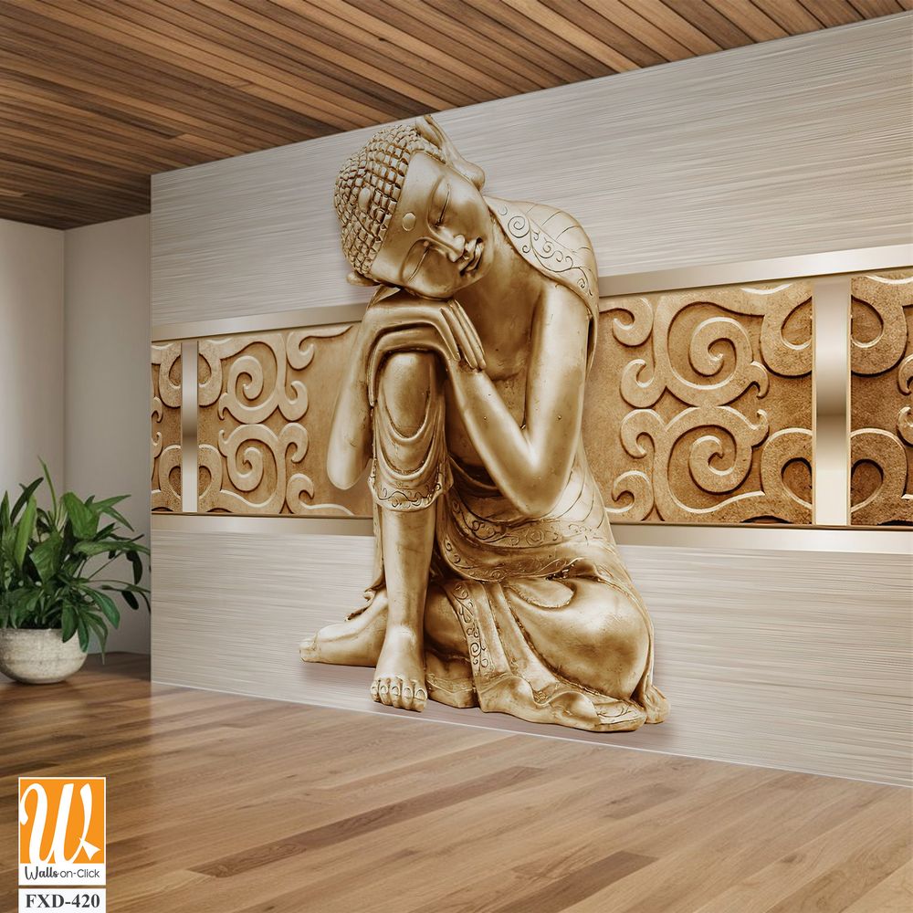 Buddha statue with an elegant pose [WP-FXD-420]