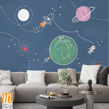 Space exploration is On Wallpaper [WP-FXD-525]